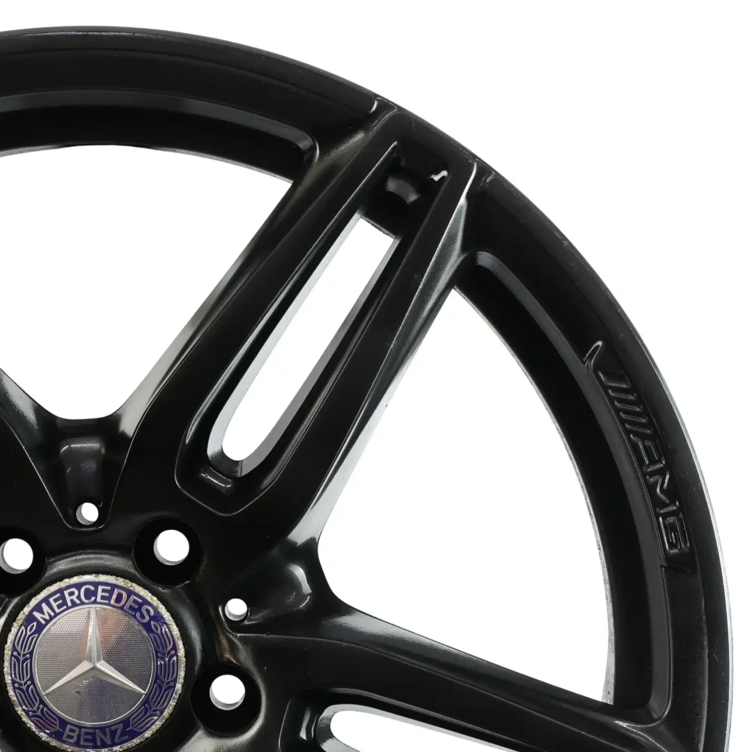 Mercedes W213 C238 AMG Noir Jante Arrière En Alliage 19" 9J ET:49 - SKU A2134012100-4 - Numéro de pièce A2134012100