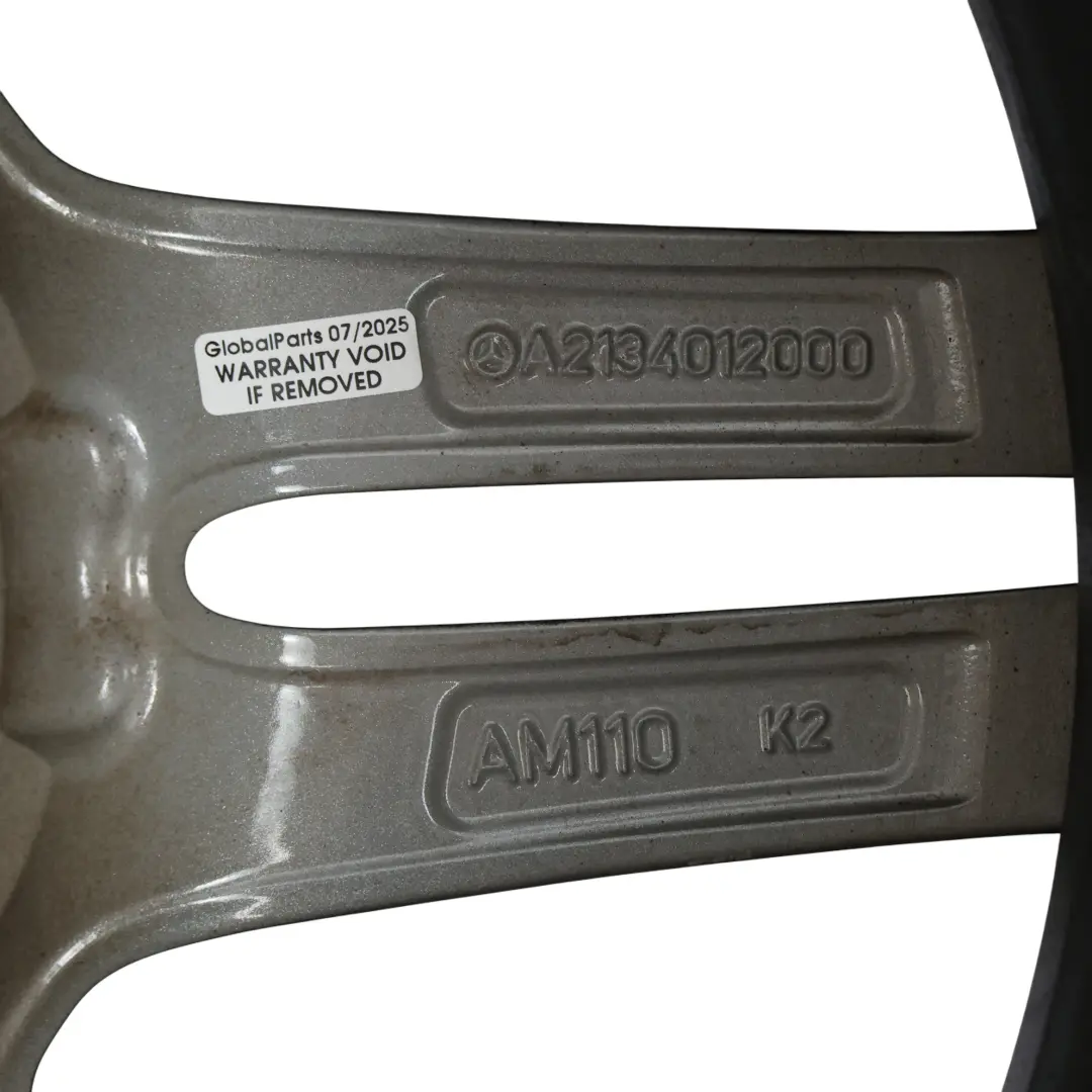 Front Alloy Wheel Rim 19" 8J ET:43 to Mercedes W213 C238 AMG Black with Part number A2134012000 Mercedes W213 C238 AMG Black Front Alloy Wheel Rim 19" 8J ET:43 - SKU A2134012000-4 - Part number A2134012000