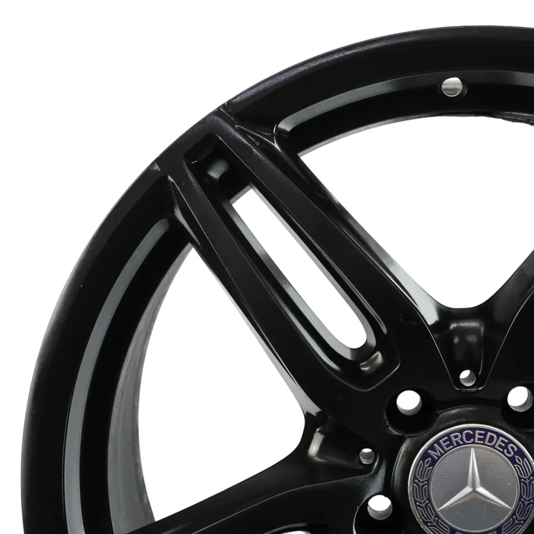 Front Alloy Wheel Rim 19" 8J ET:43 to Mercedes W213 C238 AMG Black with Part number A2134012000 Mercedes W213 C238 AMG Black Front Alloy Wheel Rim 19" 8J ET:43 - SKU A2134012000-4 - Part number A2134012000