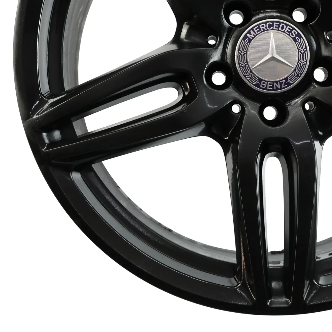 Front Alloy Wheel Rim 19" 8J ET:43 to Mercedes W213 C238 AMG Black with Part number A2134012000 Mercedes W213 C238 AMG Black Front Alloy Wheel Rim 19" 8J ET:43 - SKU A2134012000-4 - Part number A2134012000