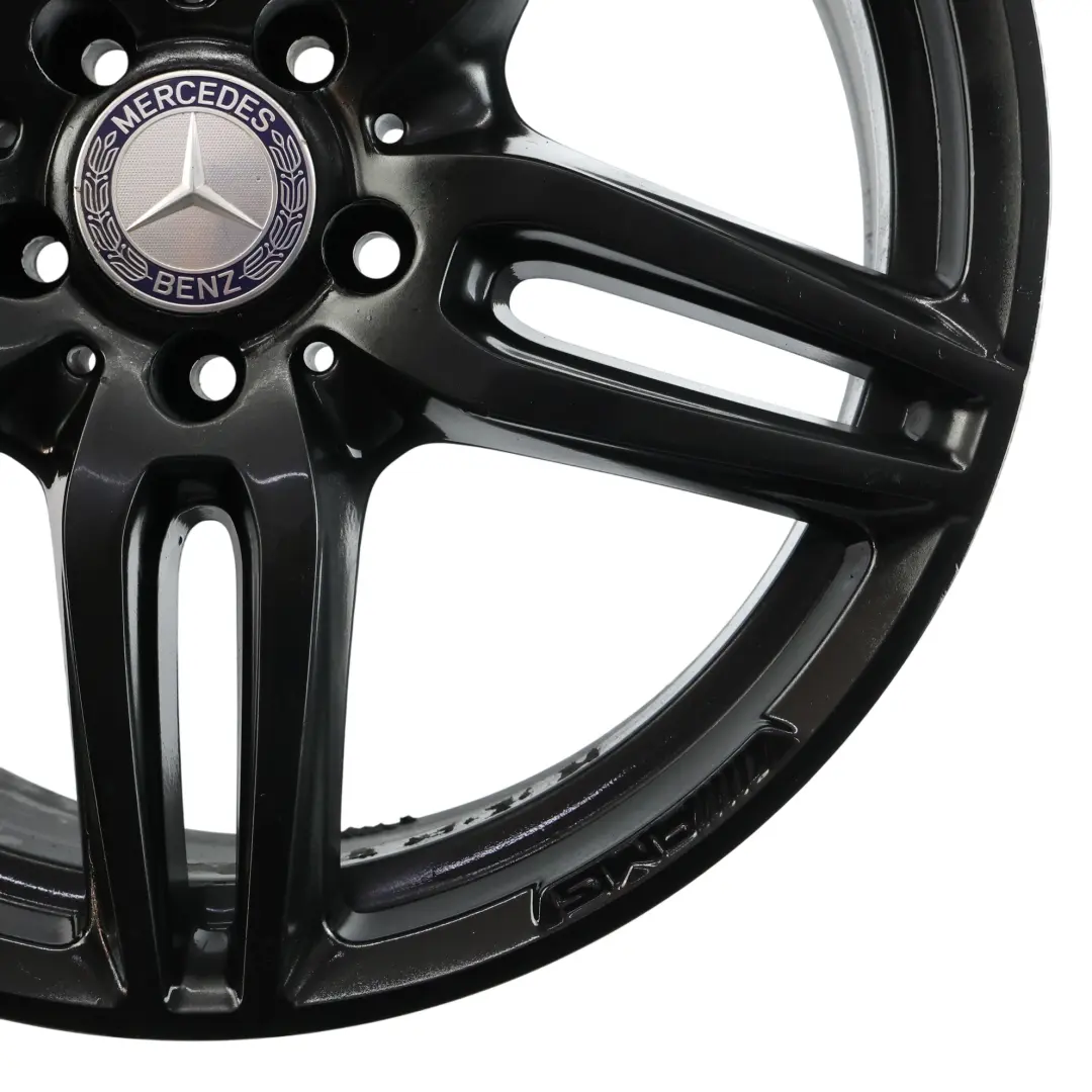 Mercedes W213 C238 AMG Black Front Alloy Wheel Rim 19" 8J ET:43 - SKU A2134012000-4 - Part number A2134012000