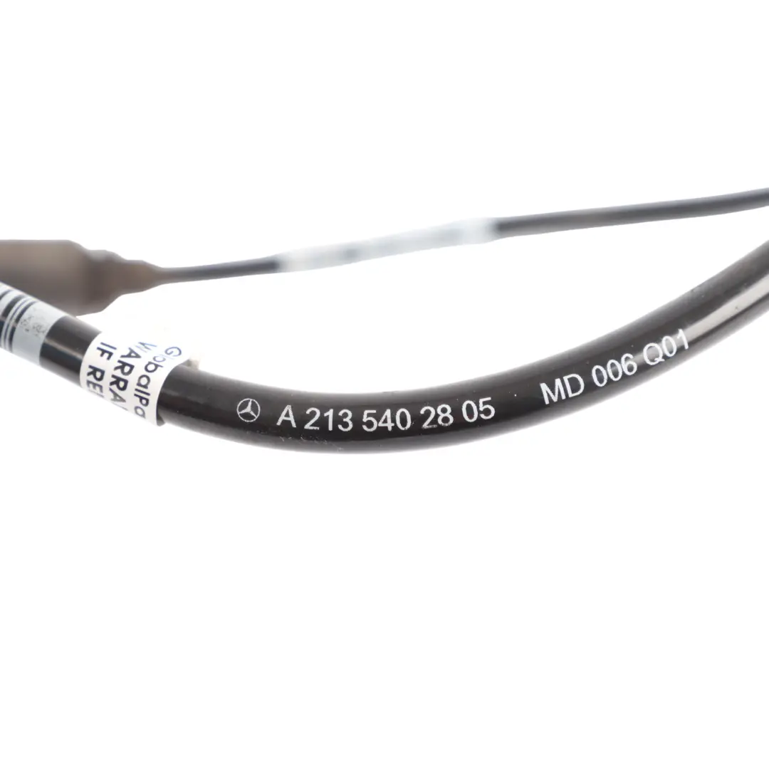 Cable Desgaste Sensor Pastilla Freno Trasero Derecho para Mercedes W213 C238 C257 con número de pieza A2135402805 Mercedes W213 C238 C257 Cable Desgaste Sensor Pastilla Freno Trasero Derecho - SKU A2135402805 - Número de pieza A2135402805