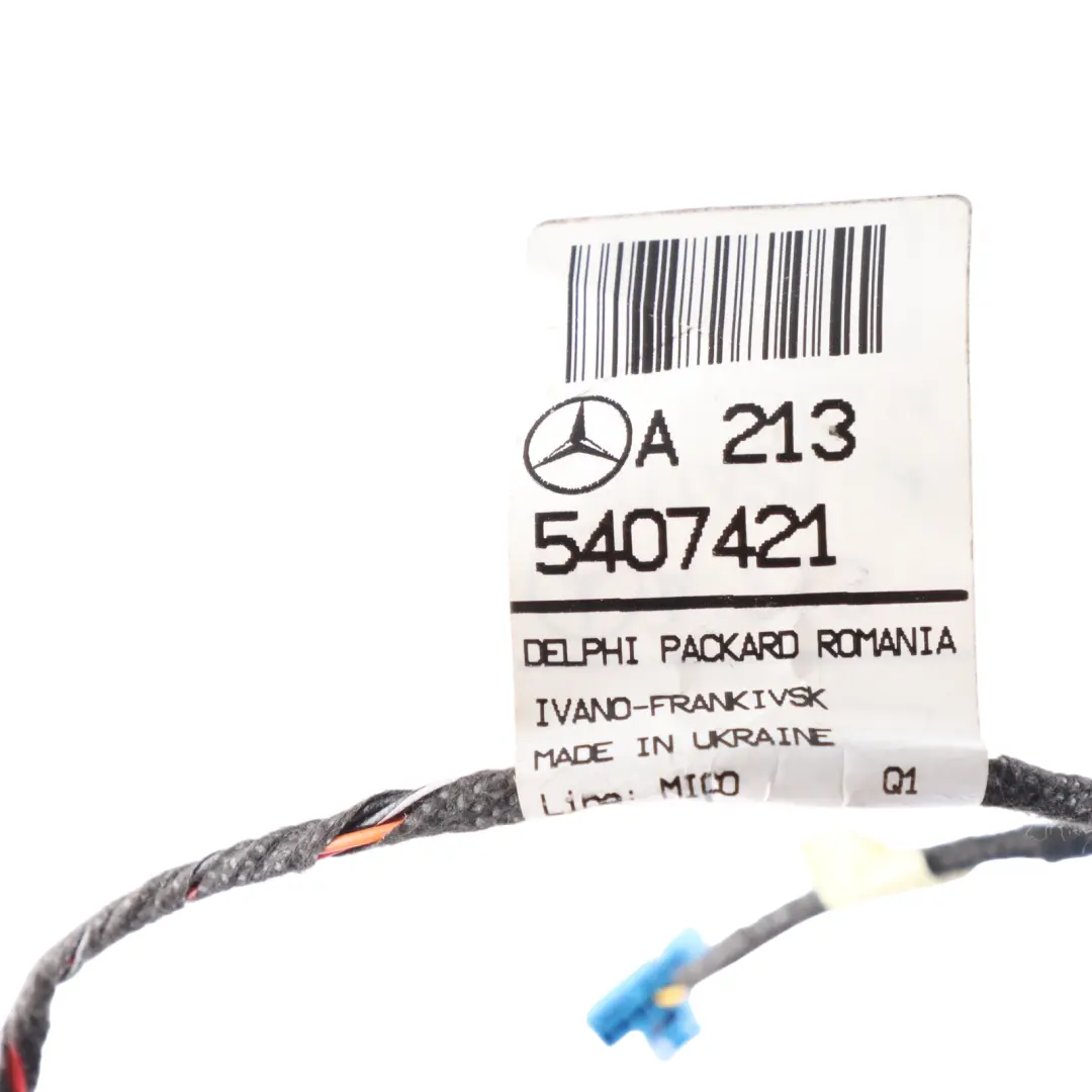 Mercedes W213 Centre Console Wiring Harness Cable Loom - SKU A2135407421 - Part number A2135407421
