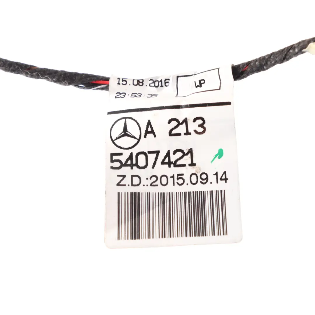 Mercedes W213 Centre Console Wiring Harness Cable Loom - SKU A2135407421 - Part number A2135407421