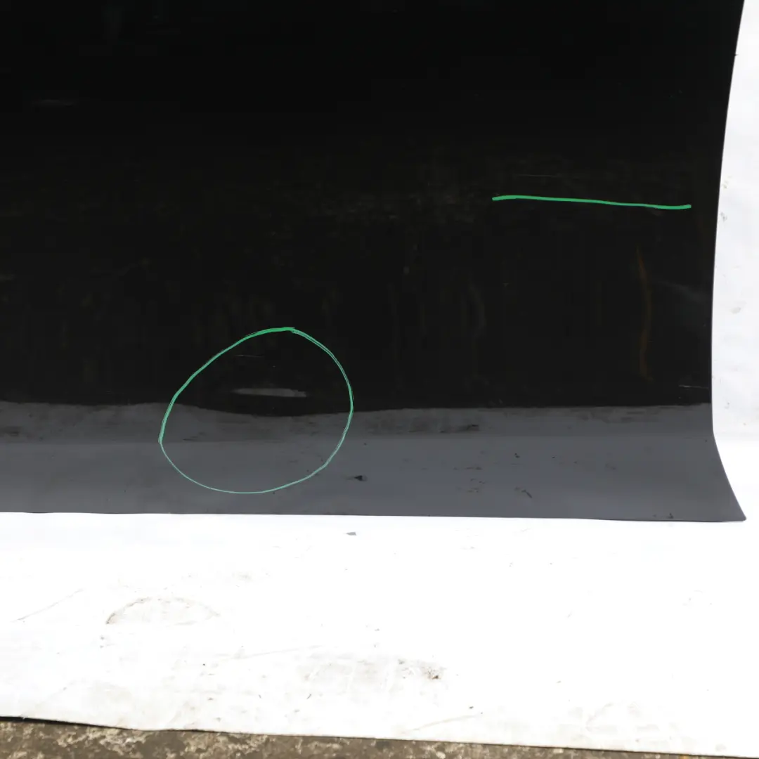 Mercedes W213 Door Front Left N/S Obsidian Black Metallic - 197 - SKU A2137200105-OB - Part number A2137200105