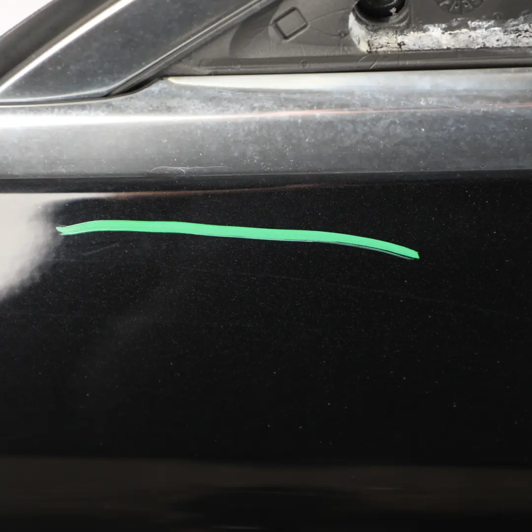 Mercedes W213 Door Front Left N/S Obsidian Black Metallic - 197 - SKU A2137200105-OB - Part number A2137200105