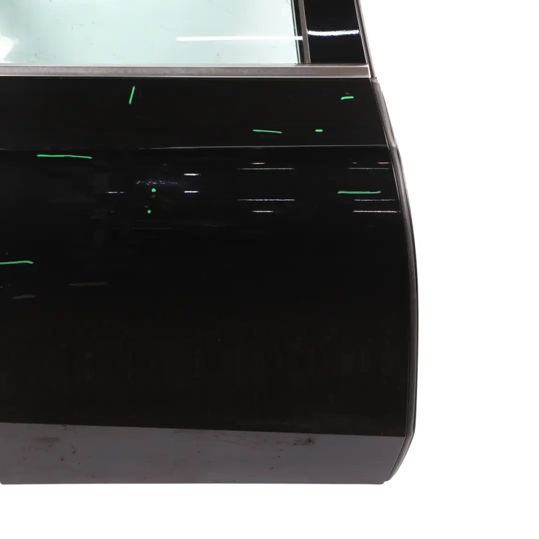 Door Rear Right O/S Obsidian Black Metallic - 197 to Mercedes W213 Saloon with Part number A2137300205 Mercedes W213 Saloon Door Rear Right O/S Obsidian Black Metallic - 197 - SKU A2137300205-OB - Part number A2137300205