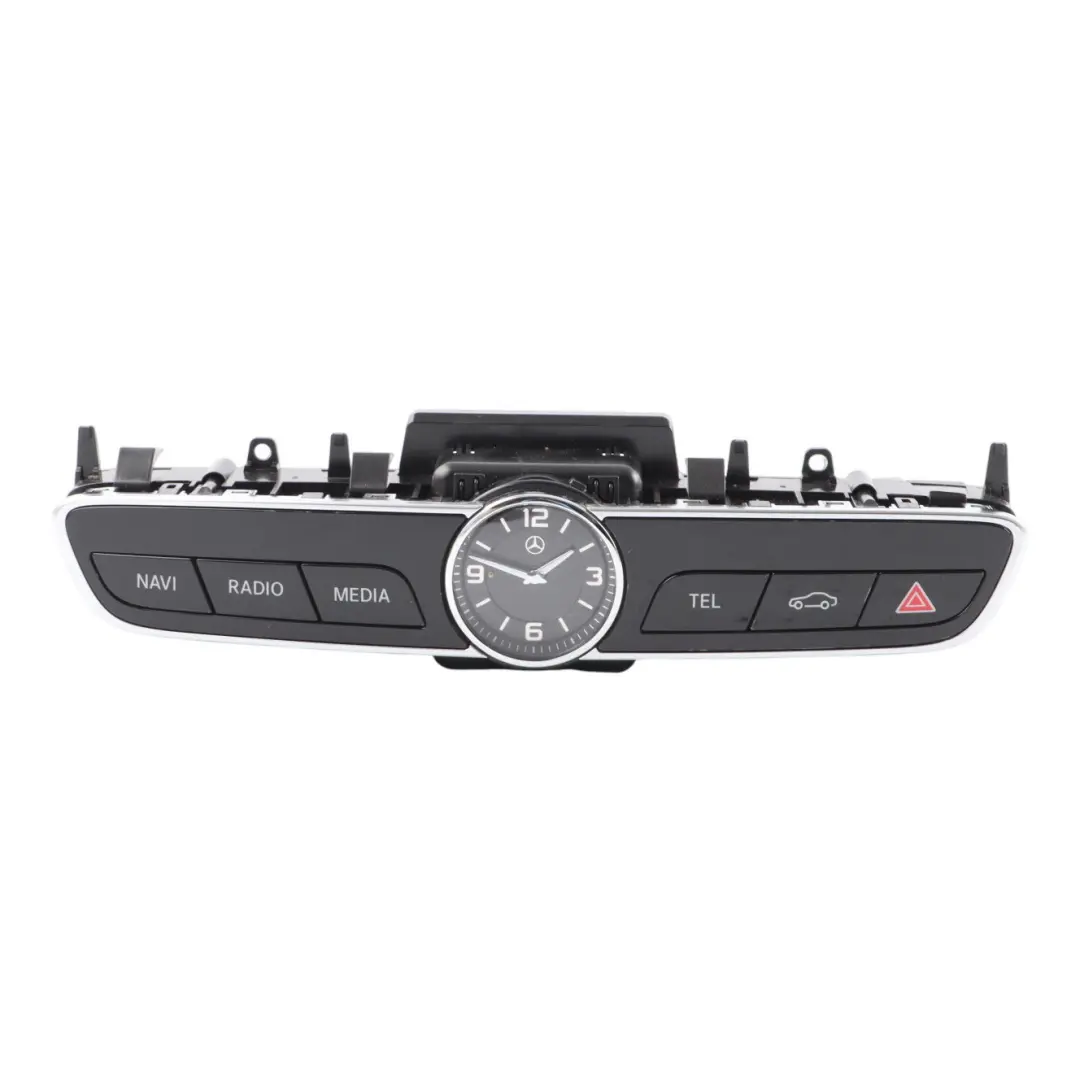 Mercedes W213 S213 Centre Console Switch Panel Clock Hazard Radio - SKU A2139054603-1 - Part number A2139054603