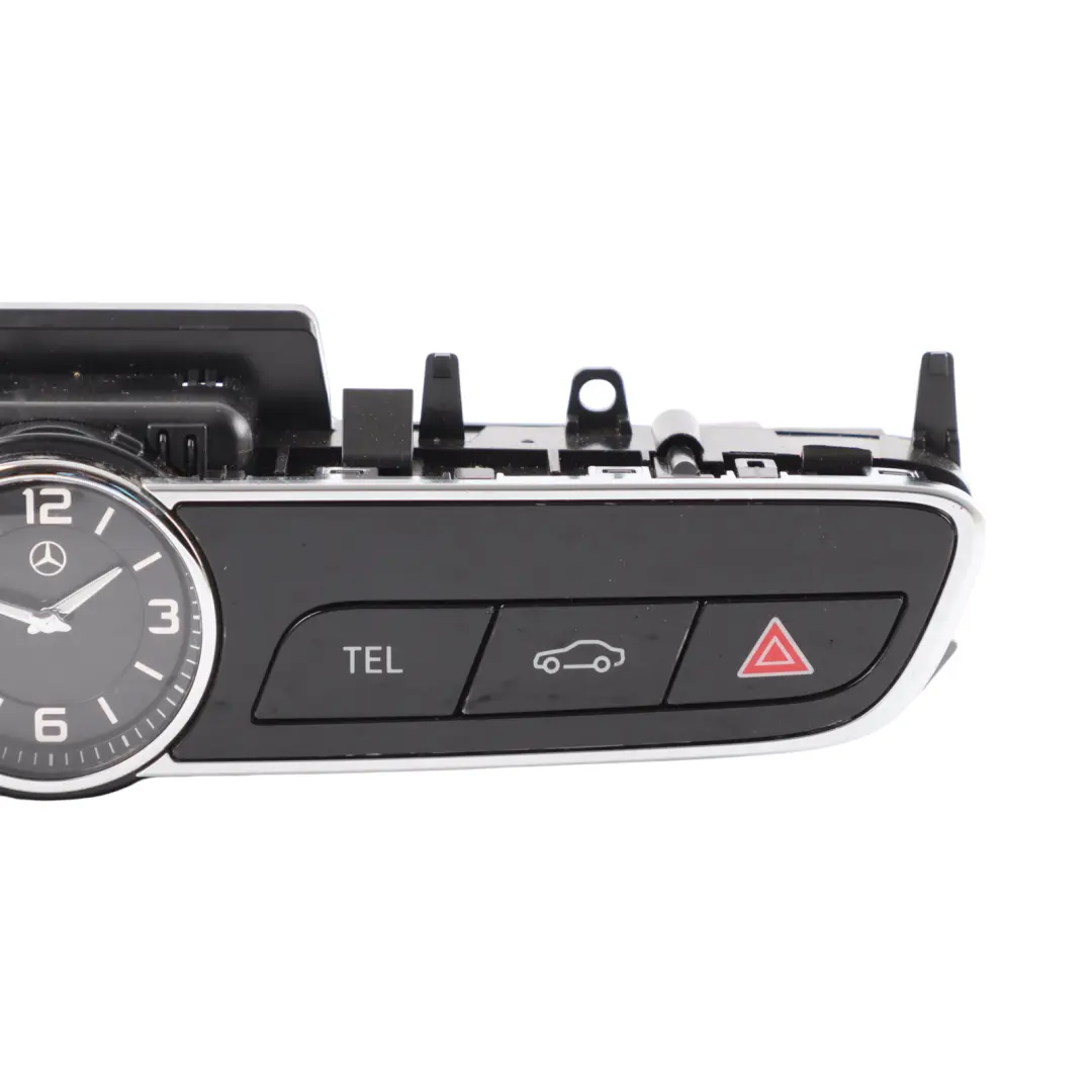 Mercedes W213 S213 Centre Console Switch Panel Clock Hazard Radio - SKU A2139054603-1 - Part number A2139054603