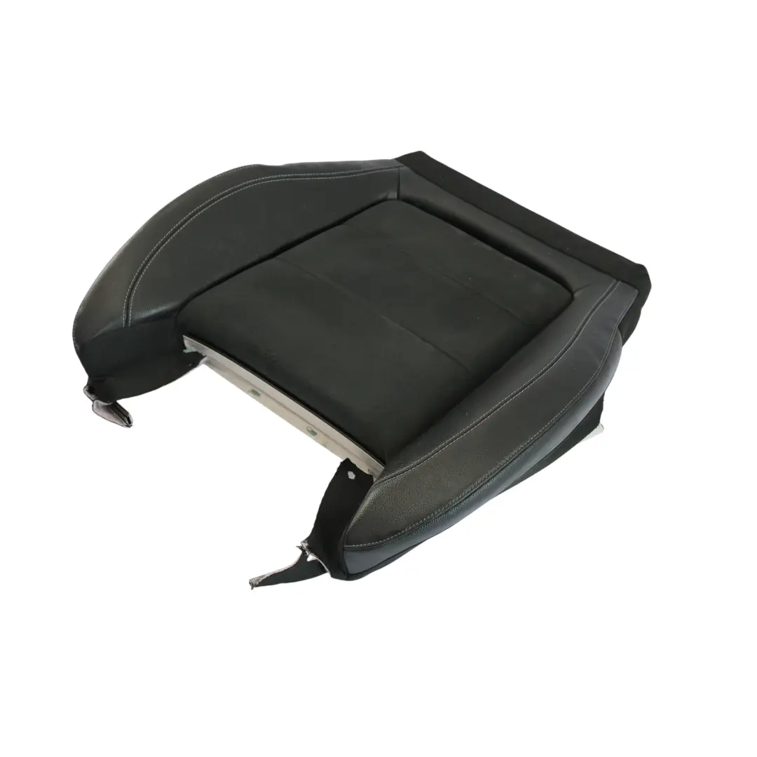 Mercedes W213 Front Seat Cushion Left N/S Heated Fabric Imitation Leather Black - SKU A2139106312 - Part number A2139106312