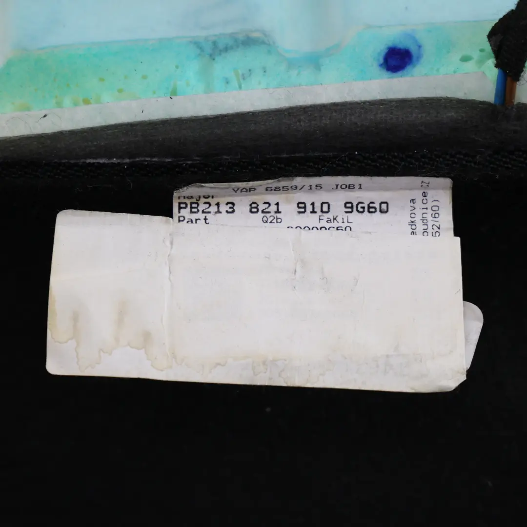 Mercedes W213 Siedzisko Fotela Lewy Przód Grzane Imitacja Skóry Czarna - SKU A2139106312 - Numer Części A2139106312