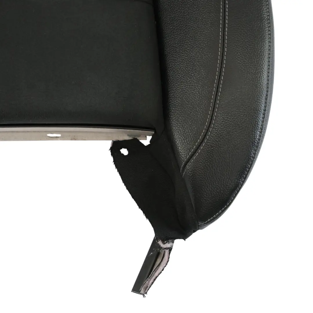 Mercedes W213 Front Seat Cushion Left N/S Heated Fabric Imitation Leather Black - SKU A2139106312 - Part number A2139106312