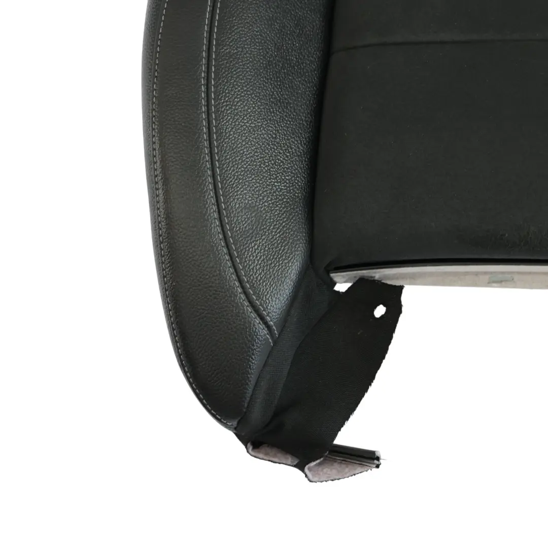 Mercedes W213 Front Seat Cushion Left N/S Heated Fabric Imitation Leather Black - SKU A2139106312 - Part number A2139106312