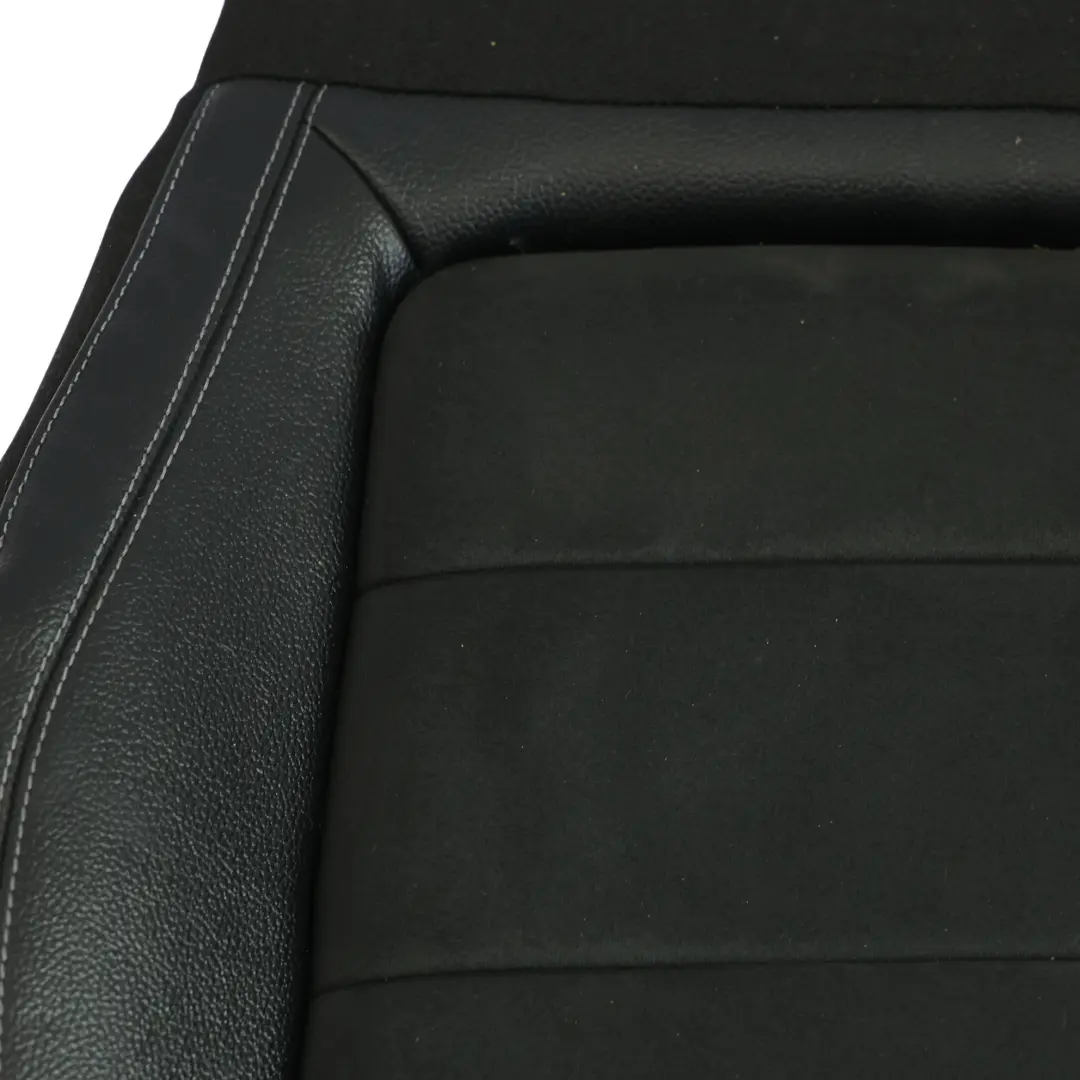 Mercedes W213 Front Seat Cushion Left N/S Heated Fabric Imitation Leather Black - SKU A2139106312 - Part number A2139106312