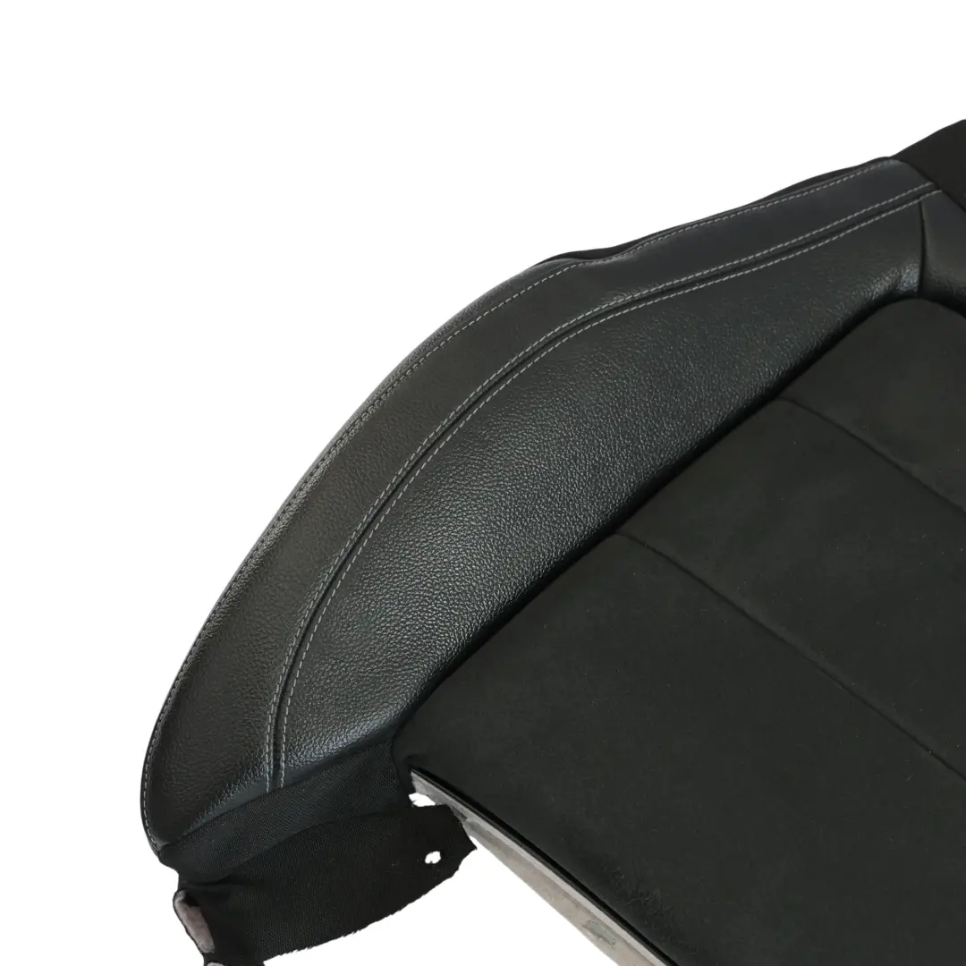Mercedes W213 Front Seat Cushion Left N/S Heated Fabric Imitation Leather Black - SKU A2139106312 - Part number A2139106312