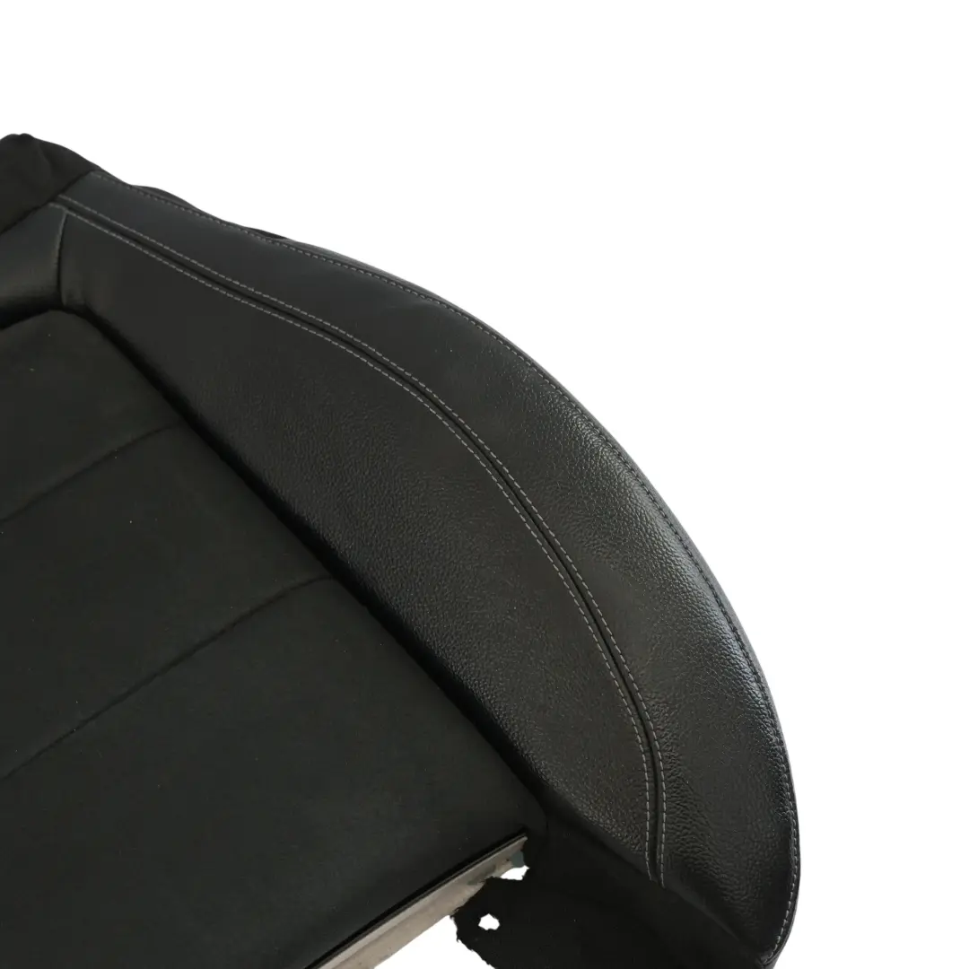 Mercedes W213 Front Seat Cushion Left N/S Heated Fabric Imitation Leather Black - SKU A2139106312 - Part number A2139106312