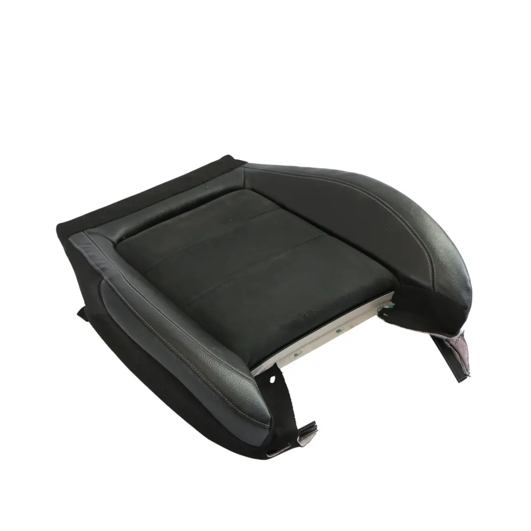 Mercedes W213 Front Seat Cushion Left N/S Heated Fabric Imitation Leather Black - SKU A2139106312 - Part number A2139106312
