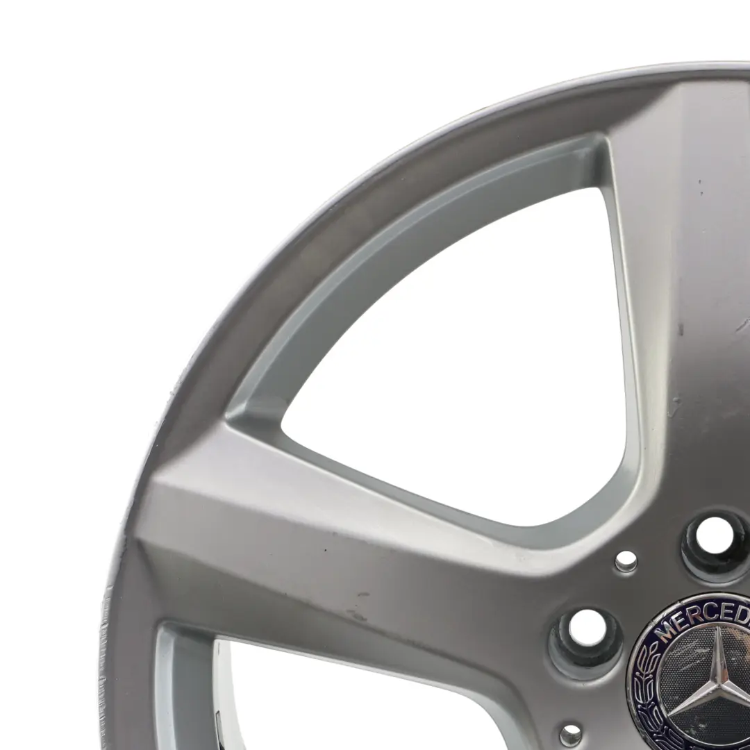 Mercedes W218 Silver Wheel Alloy Rim 18" 8,5J ET:34 5-Spoke - SKU A2184010102-1 - Part number A2184010102