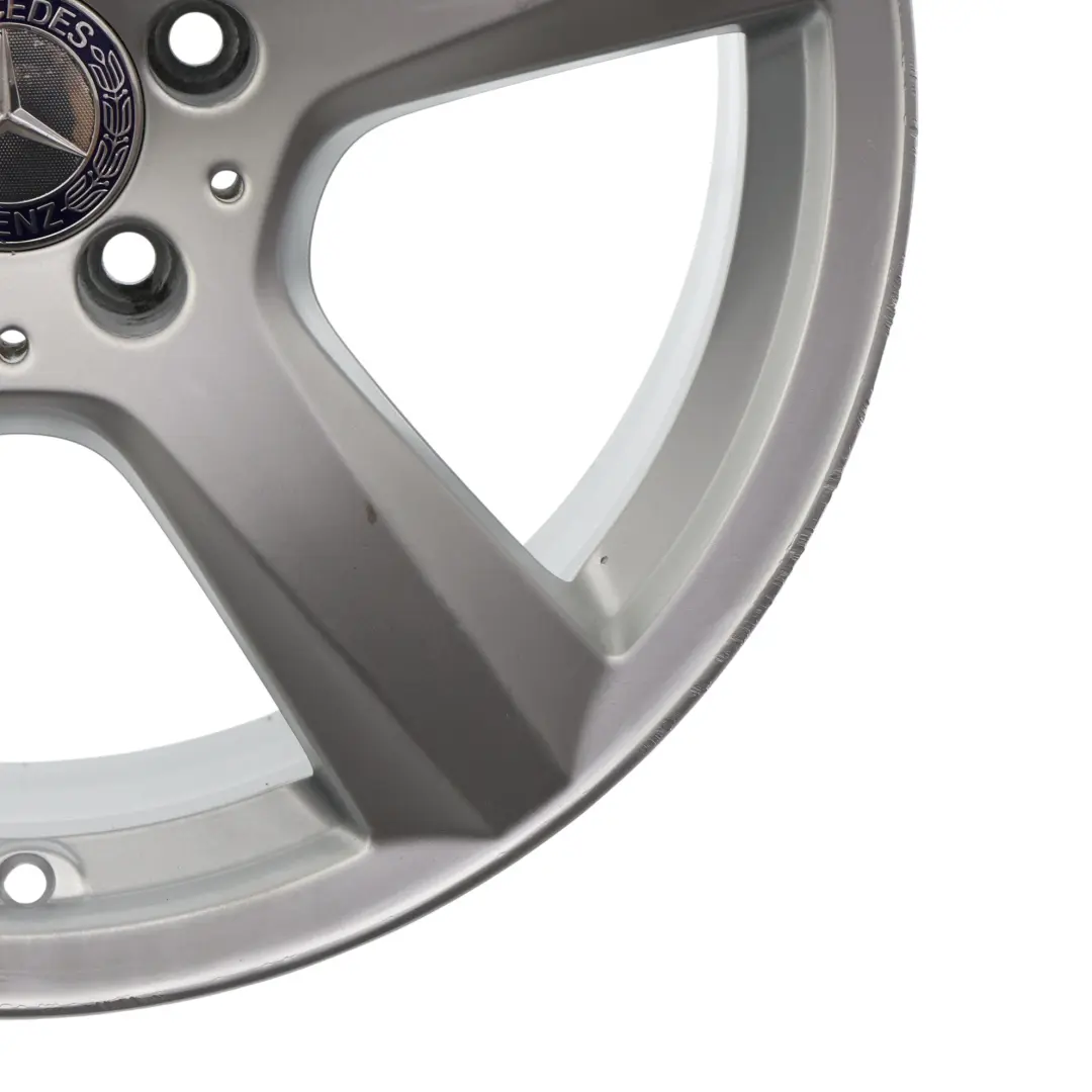 Mercedes W218 Silver Wheel Alloy Rim 18" 8,5J ET:34 5-Spoke - SKU A2184010102-1 - Part number A2184010102