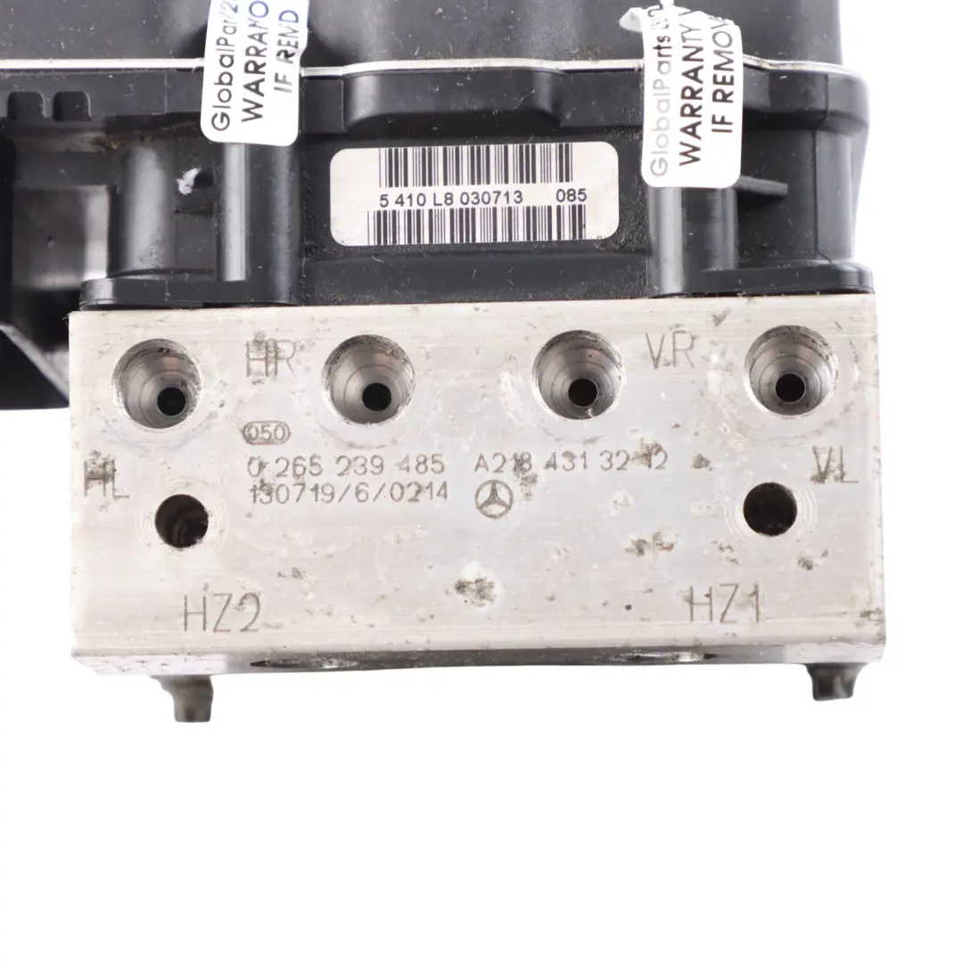 Mercedes W218 C218 Brake Pump ABS ESP Hydraulic Braking Unit - SKU A2184313212 - Part number A2184313212