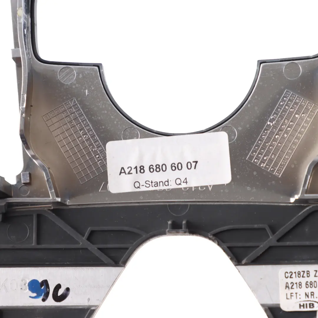 Centre Console Trim Gear Switch Panel Surround Black Ash Wood to Mercedes C218 with Part number A2186806007 Mercedes C218 Centre Console Trim Gear Switch Panel Surround Black Ash Wood - SKU A2186806007 - Part number A2186806007