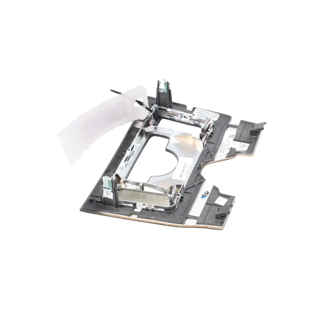 Centre Console Trim Gear Switch Panel Surround Black Ash Wood to Mercedes C218 with Part number A2186806007 Mercedes C218 Centre Console Trim Gear Switch Panel Surround Black Ash Wood - SKU A2186806007 - Part number A2186806007