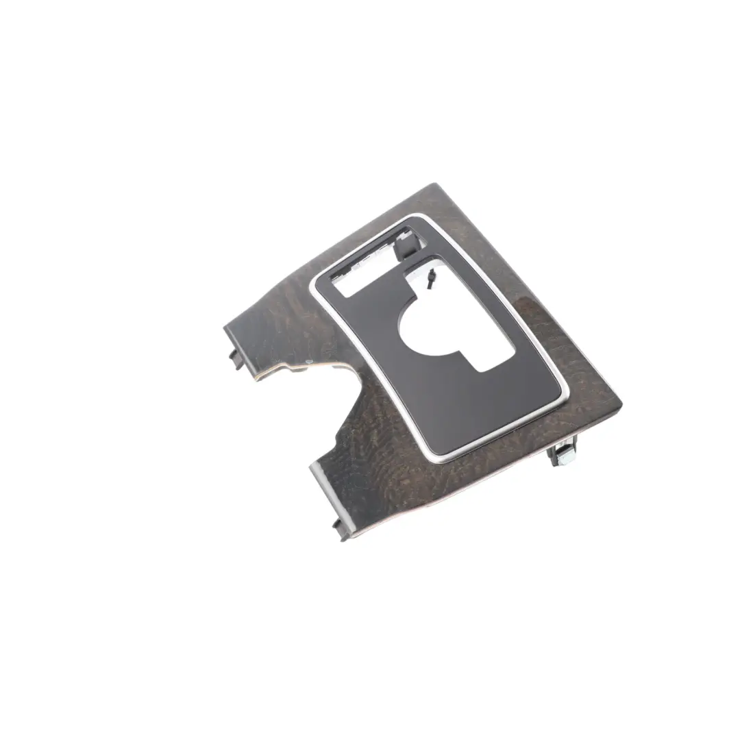 Centre Console Trim Gear Switch Panel Surround Black Ash Wood to Mercedes C218 with Part number A2186806007 Mercedes C218 Centre Console Trim Gear Switch Panel Surround Black Ash Wood - SKU A2186806007 - Part number A2186806007