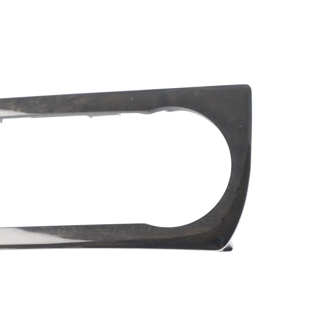 Mercedes C218 Centre Console Trim Climate Control Switch Surround Black Ash Wood - SKU A2186807307 - Part number A2186807307