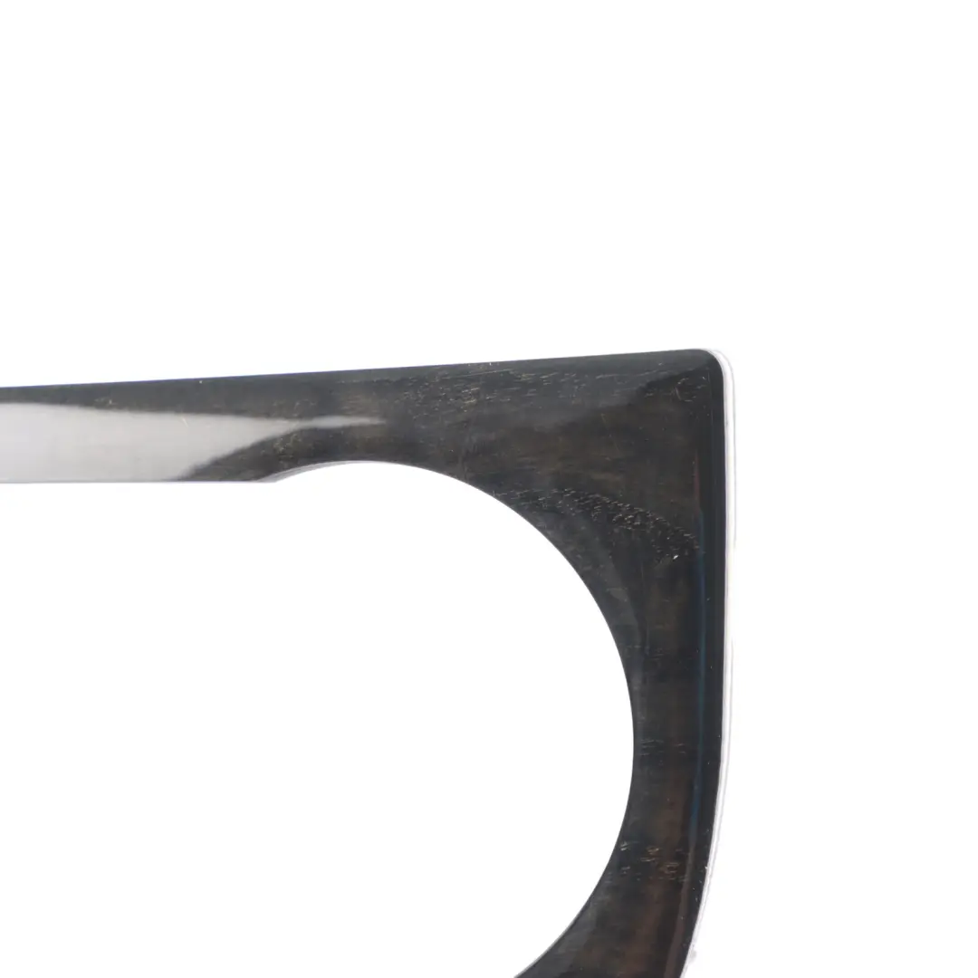 Mercedes C218 Centre Console Trim Climate Control Switch Surround Black Ash Wood - SKU A2186807307 - Part number A2186807307