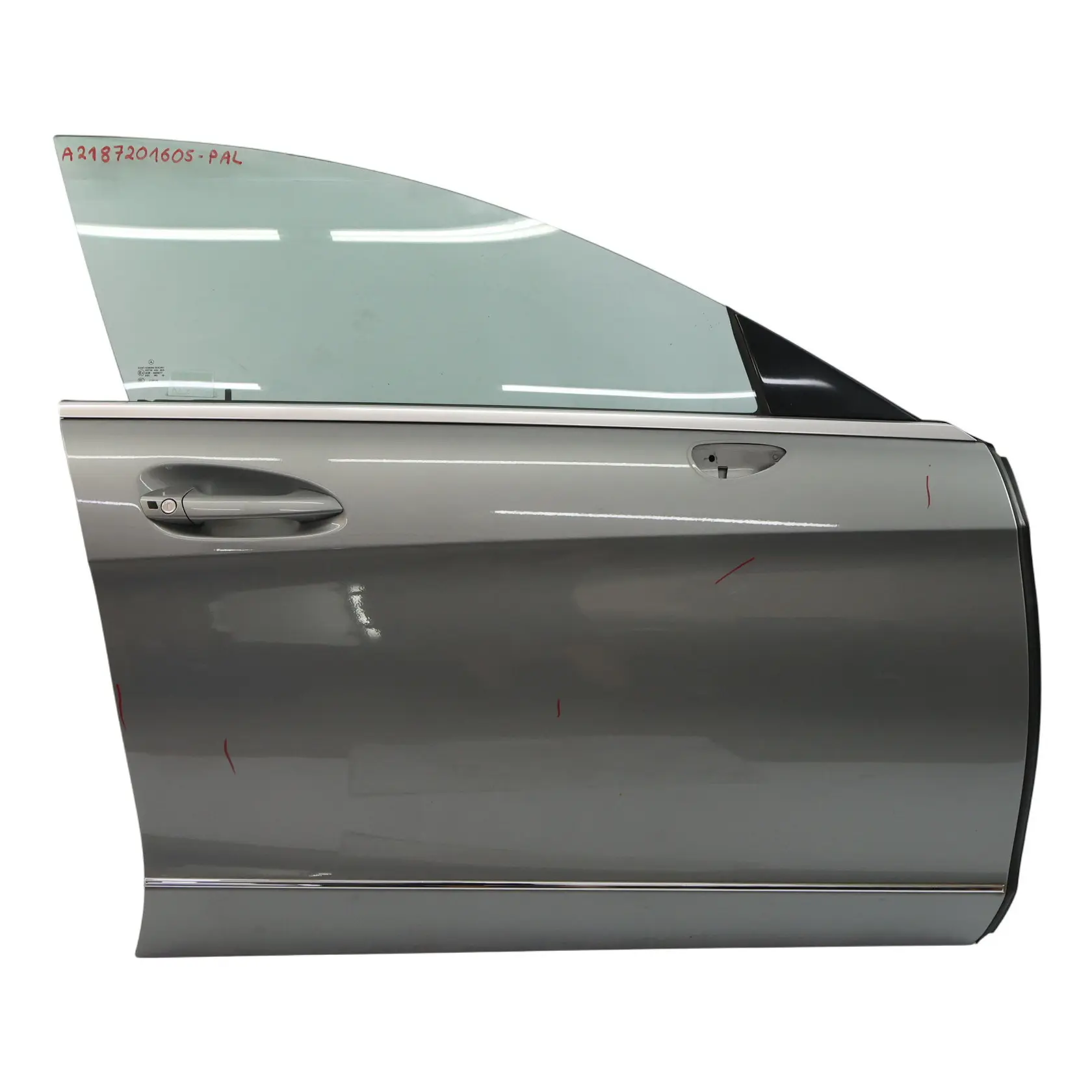Mercedes CLS C218 Drzwi Przednie Prawe Palladium Silver Srebrny Metalik 792