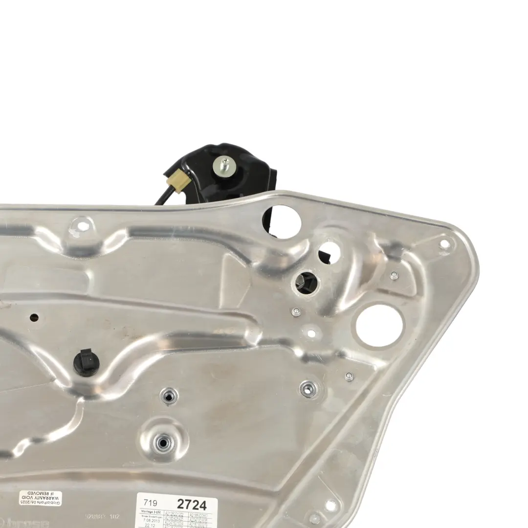 Mercedes CLS W218 Elevalunas Trasero Derecho Regulador - SKU A2187300479-1 - Número de pieza A2187300479