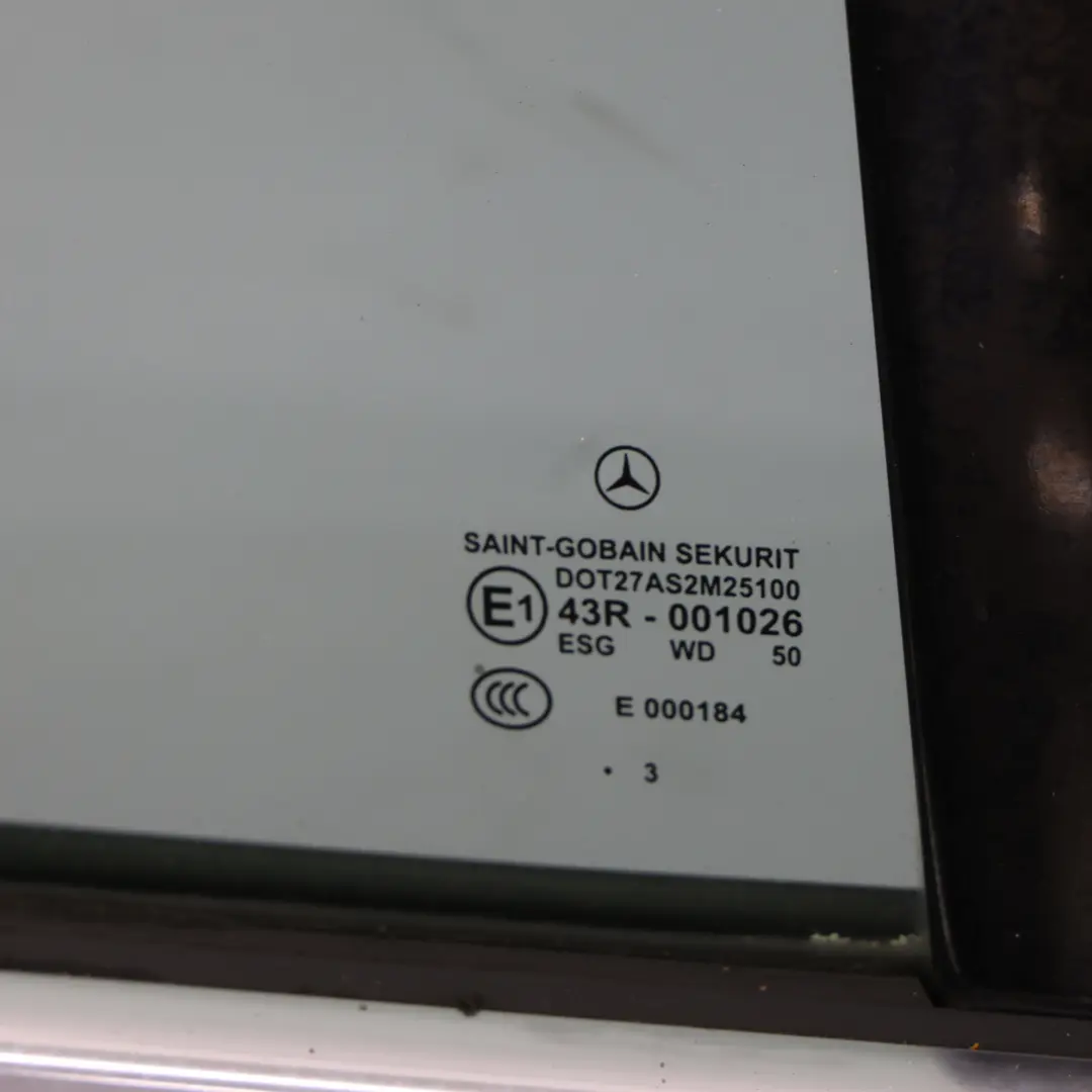 Mercedes CLS C218 X218 Door Rear Right Palladium Silver Metallic - 792 - SKU A2187301205-PAL - Part number A2187301205