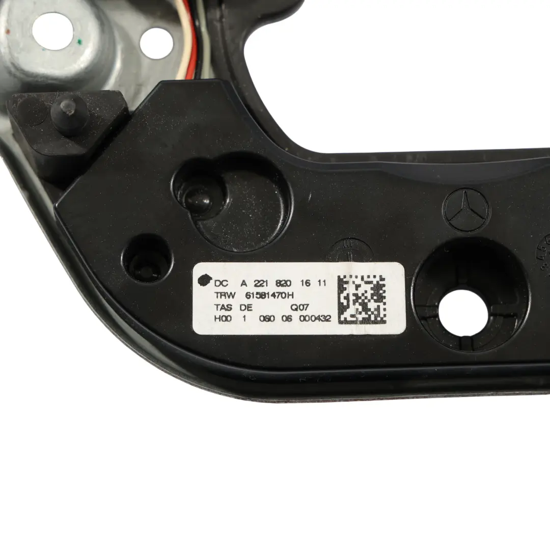 Mercedes W221 Volante Colonna Contatto Piastra Modulo Montaggio A2218201611 - SKU A2214600103 - Numero di parte A2214600103