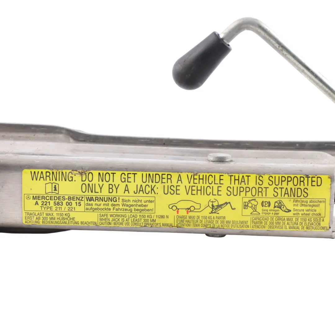Lifter Lifting Jack Tool Lift to Mercedes W221 Wheel with Part number A2215830015 Mercedes W221 Wheel Lifter Lifting Jack Tool Lift - SKU A2215830015 - Part number A2215830015