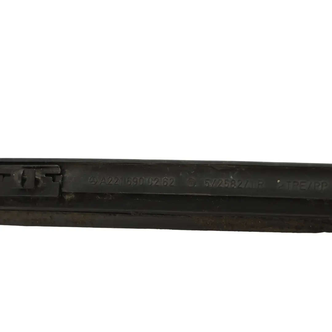 Embellecedor Sello Inferior Puerta Delantera Derecha para Mercedes W221 con número de pieza A2216900262 Mercedes W221 Embellecedor Sello Inferior Puerta Delantera Derecha - SKU A2216900262 - Número de pieza A2216900262