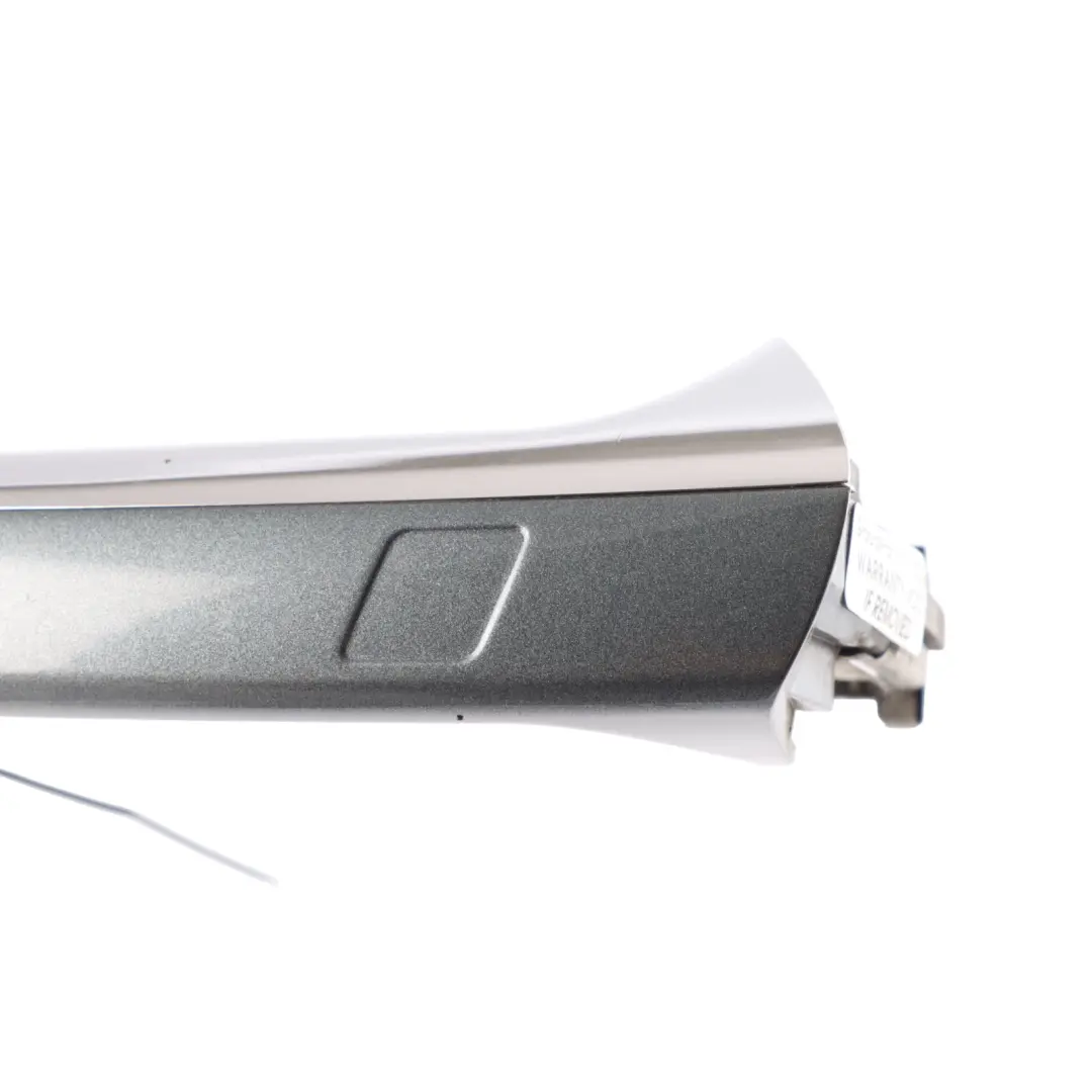 Front Outer Door Handle Keyless Left N/S Flint Grey Metallic 368 to Mercedes W221 with Part number A2217600570 Mercedes W221 Front Outer Door Handle Keyless Left N/S Flint Grey Metallic 368 - SKU A2217600570-FLG - Part number A2217600570