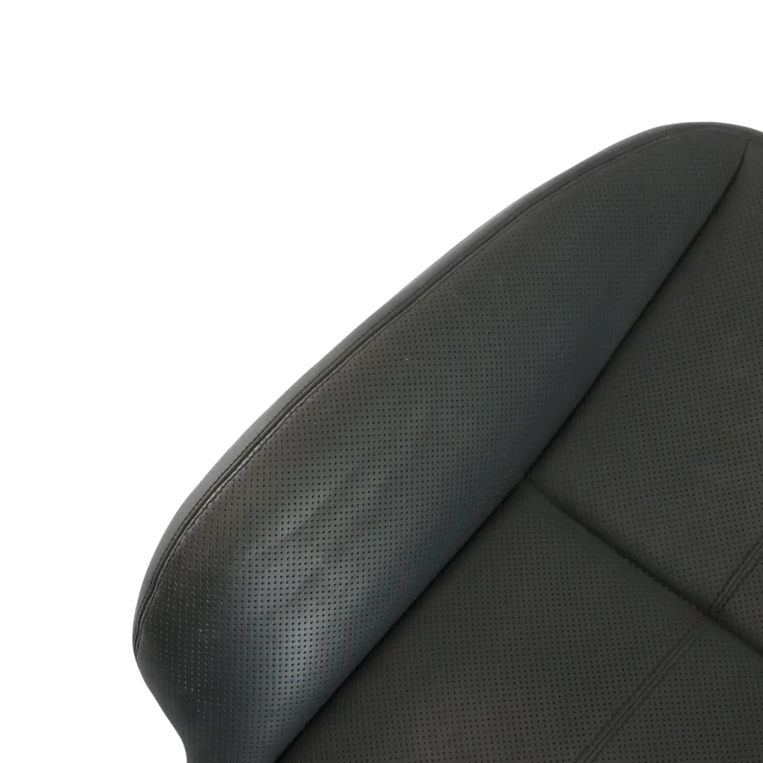 Mercedes W221 Front Seat Backrest Climatised Leather Black Right O/S - SKU A2219101447-2 - Part number A2219101447