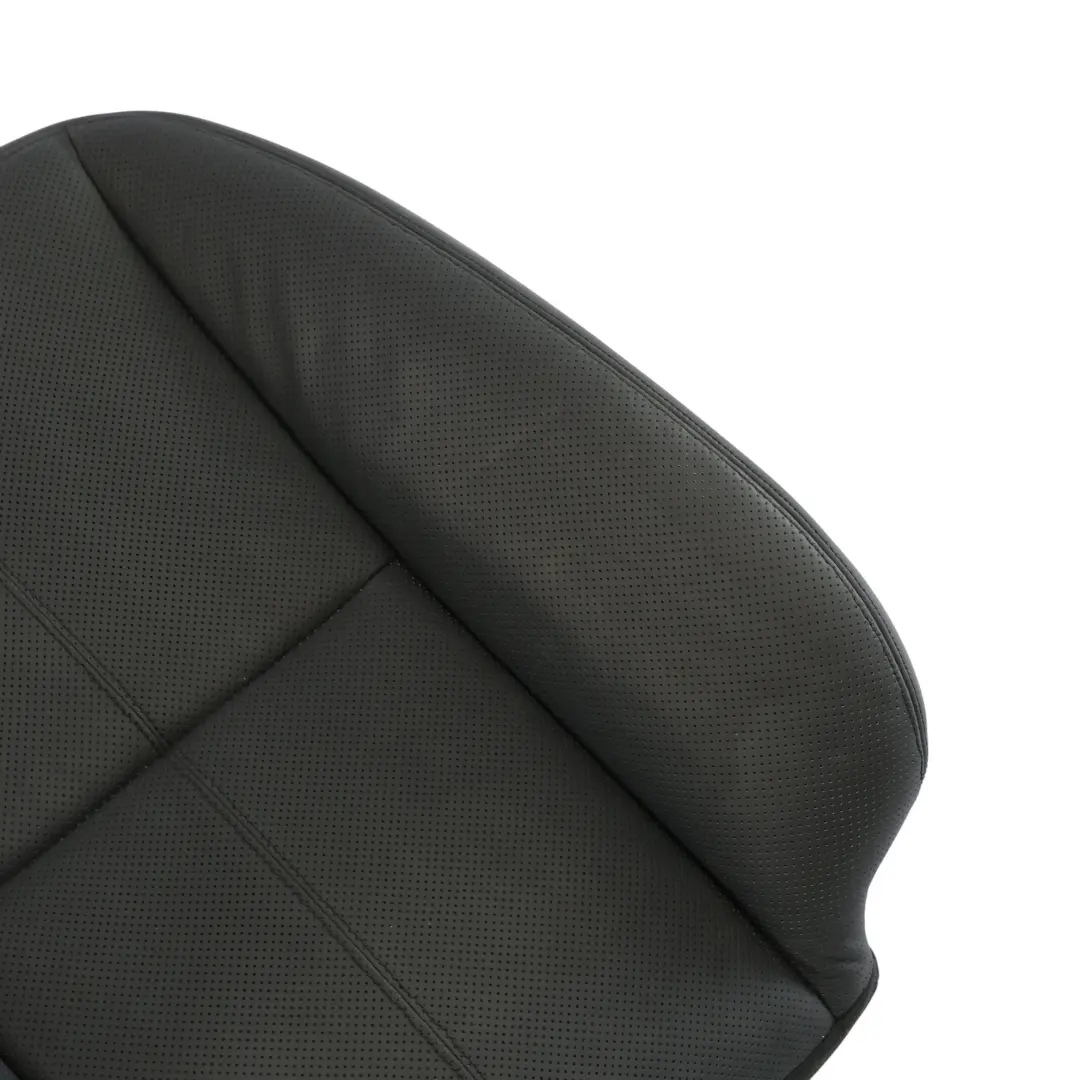 Mercedes W221 Front Seat Backrest Climatised Leather Black Right O/S - SKU A2219101447-2 - Part number A2219101447
