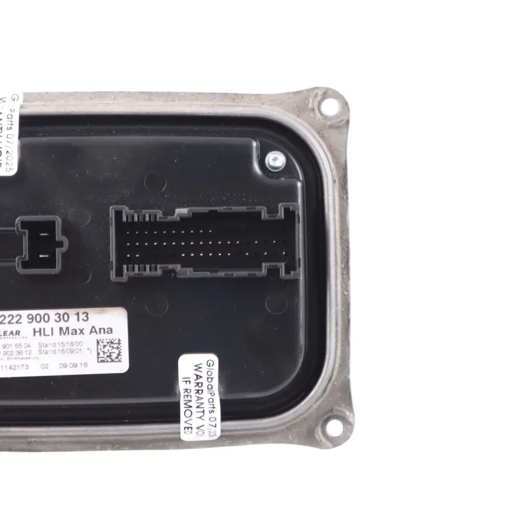 Headlight Ballast Control Module Unit ECU to Mercedes W213 with Part number A2229003013 Mercedes W213 Headlight Ballast Control Module Unit ECU - SKU A2229003013 - Part number A2229003013