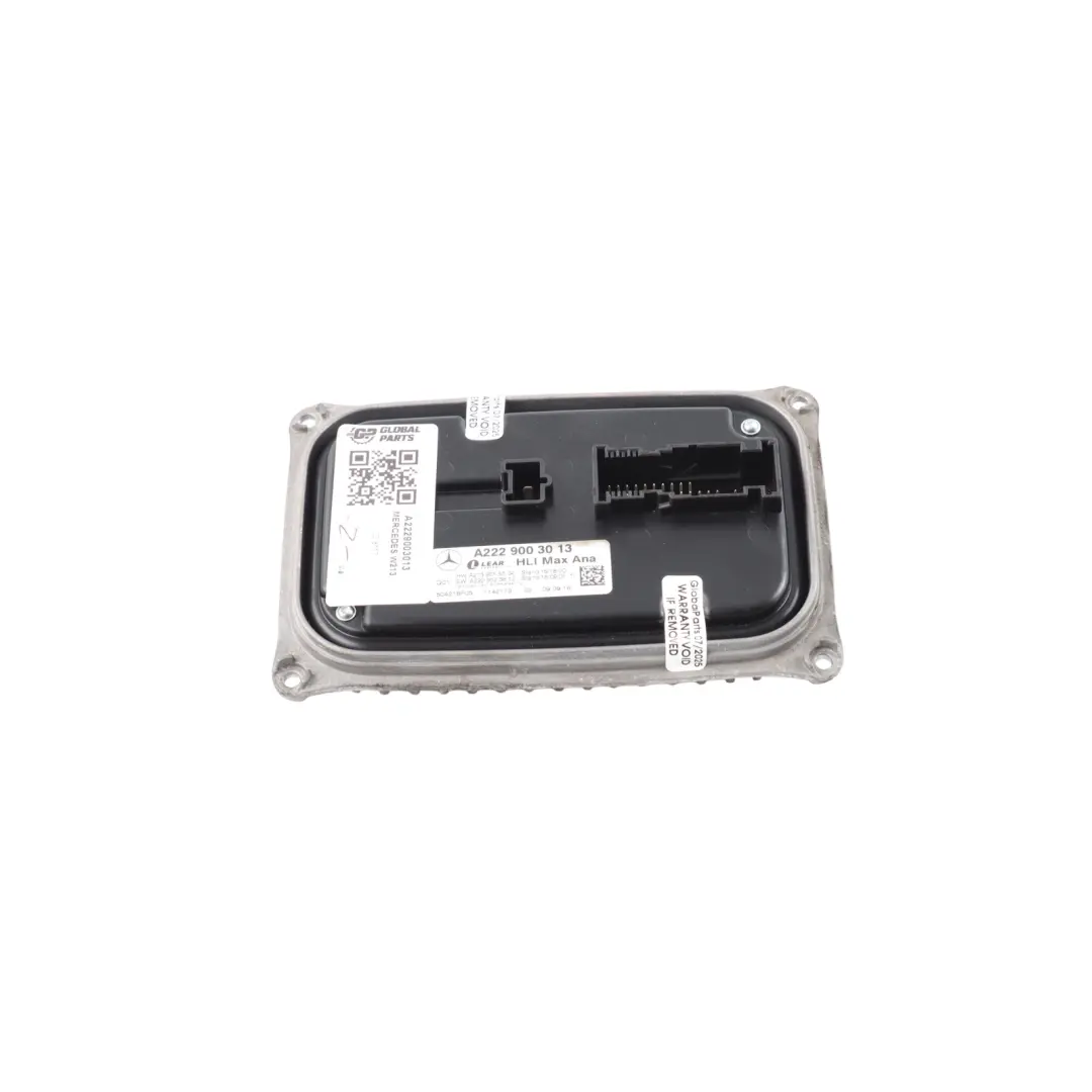 Centralina Modulo Controllo Faro Reattore per Mercedes W213 con numero di parte A2229003013 Mercedes W213 Centralina Modulo Controllo Faro Reattore - SKU A2229003013 - Numero di parte A2229003013