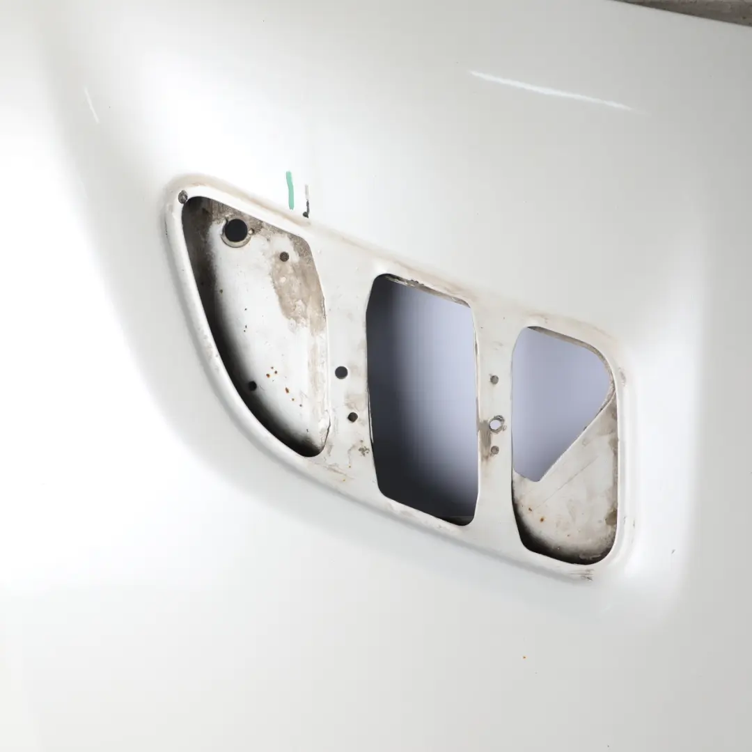 Hood Bonnet Trim Panel Facelift Diamond White Metallic - 799 to Mercedes R231 with Part number A2318800057 Mercedes R231 Hood Bonnet Trim Panel Facelift Diamond White Metallic - 799 - SKU A2318800057-DWM - Part number A2318800057