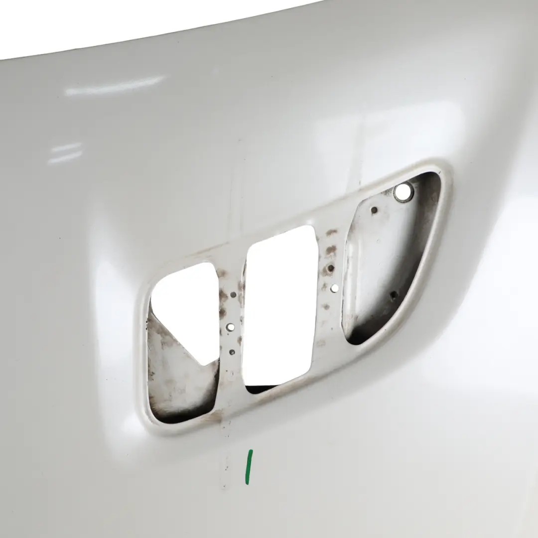 Hood Bonnet Trim Panel Facelift Diamond White Metallic - 799 to Mercedes R231 with Part number A2318800057 Mercedes R231 Hood Bonnet Trim Panel Facelift Diamond White Metallic - 799 - SKU A2318800057-DWM - Part number A2318800057