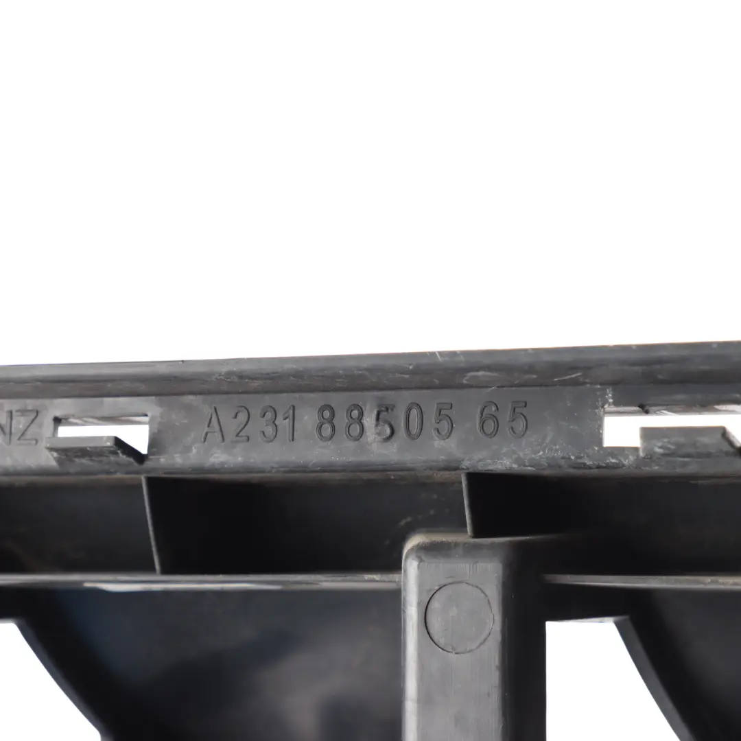 Mercedes R231 Bumper Centre Holder Rear Bracket Mounting Panel - SKU A2318850565 - Part number A2318850565