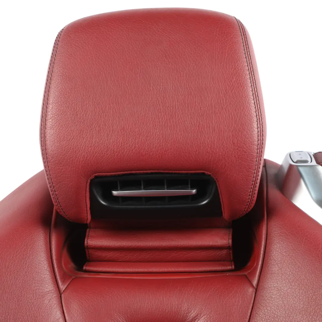 Mercedes SL63 R231 AMG Seat Front Left N/S Multicontour Heated Red Leather Nappa - SKU A2319107200 - Part number A2319107200