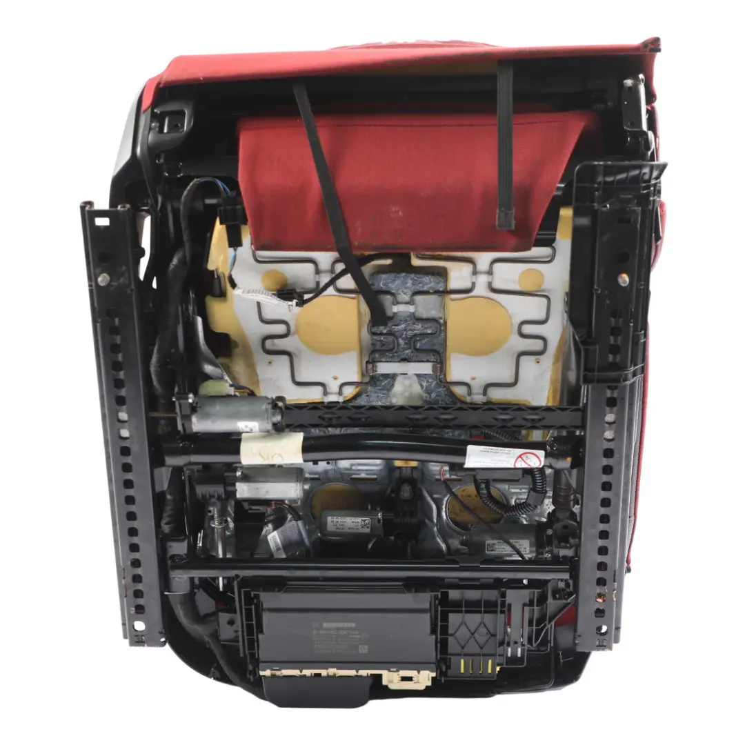 Mercedes SL63 R231 AMG Seat Front Left N/S Multicontour Heated Red Leather Nappa - SKU A2319107200 - Part number A2319107200