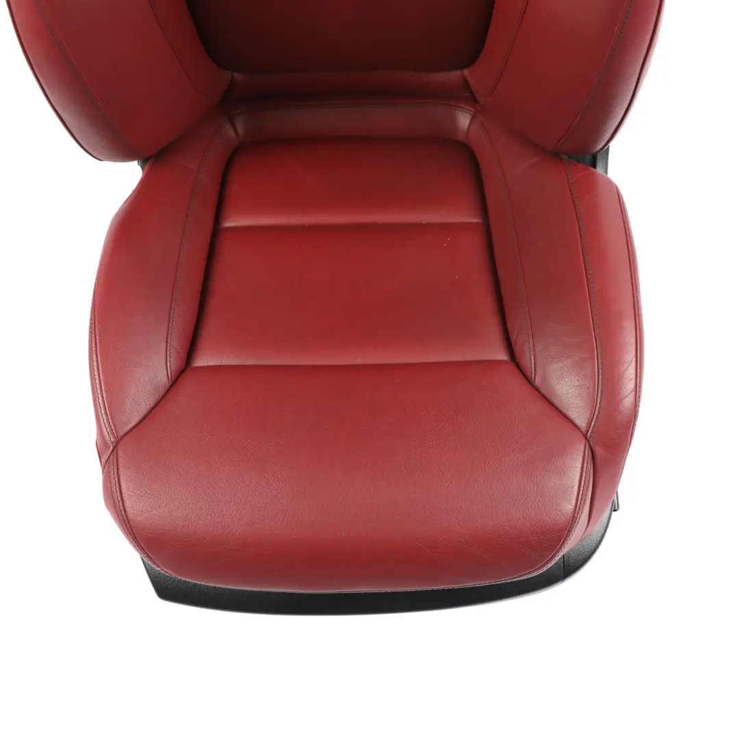 Mercedes SL63 R231 AMG Seat Front Left N/S Multicontour Heated Red Leather Nappa - SKU A2319107200 - Part number A2319107200