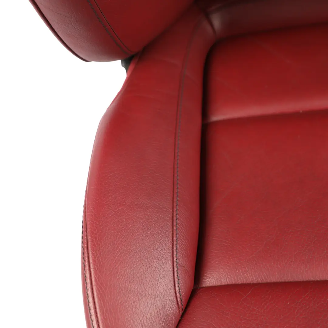 Mercedes SL63 R231 AMG Seat Front Left N/S Multicontour Heated Red Leather Nappa - SKU A2319107200 - Part number A2319107200