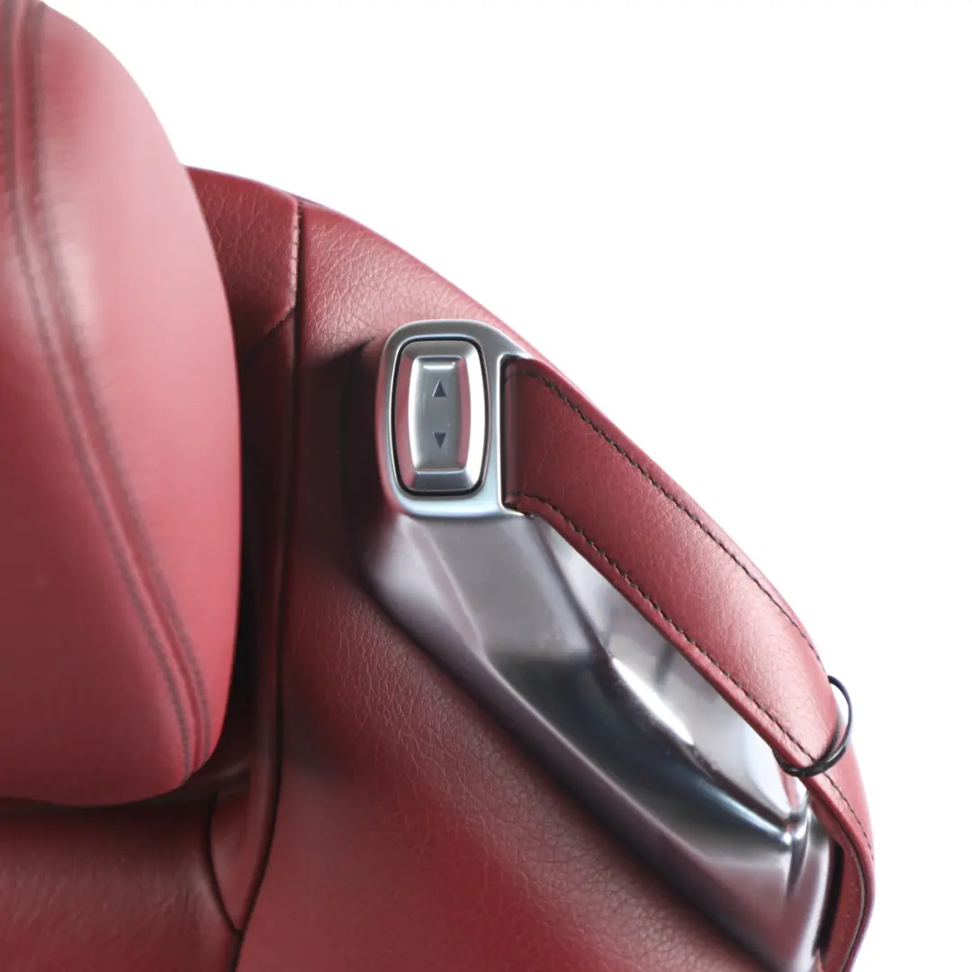 Mercedes SL63 R231 AMG Seat Front Left N/S Multicontour Heated Red Leather Nappa - SKU A2319107200 - Part number A2319107200