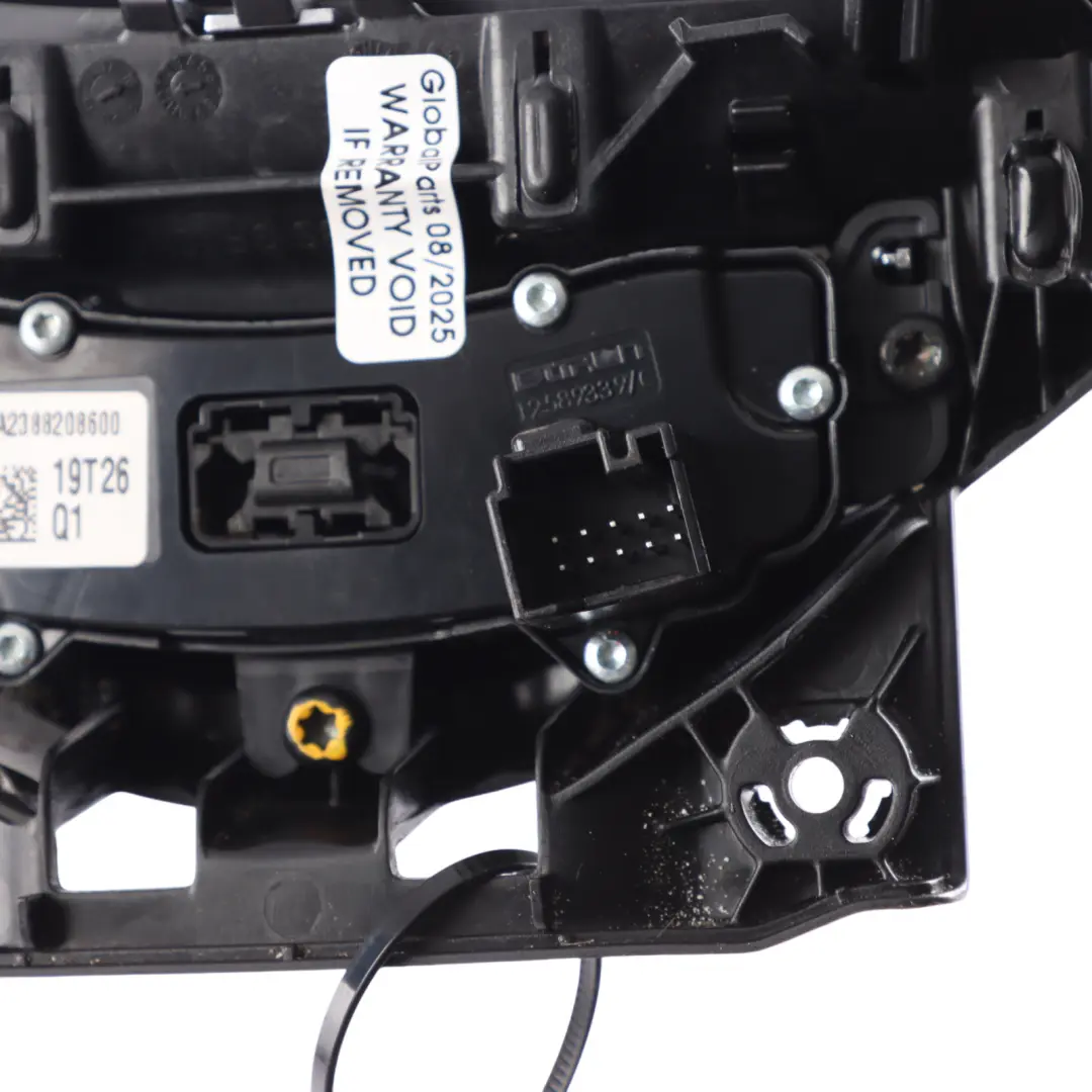 Mercedes A238 Roof Adjustment Switch Panel Folding Top Control Black - SKU A2388208600-1 - Part number A2388208600