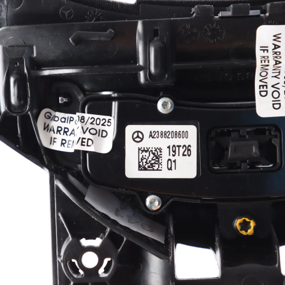 Mercedes A238 Roof Adjustment Switch Panel Folding Top Control Black - SKU A2388208600-1 - Part number A2388208600